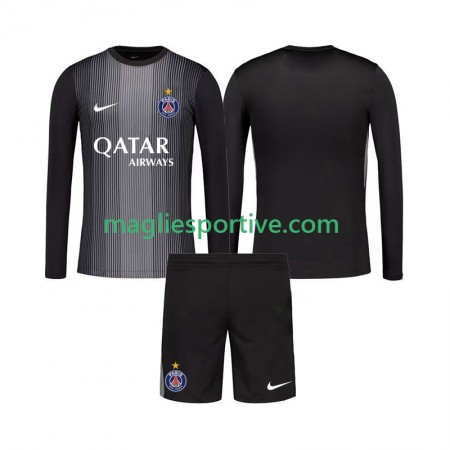 Completo Calcio Paris Saint Germain Portiere Bambino Divisa Prima 2025-2026 ML